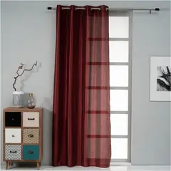 Κουρτίνα Τάφτας 140x260h cm, 90gsm, 100% polyester, μπορτνώ, με τρουκς, Artisti Italiani AI-IR-11887