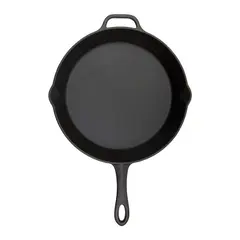Τηγάνι 30cm, μαντέμι Cast Iron (100% Χυτοσίδηρος), ESTIA ES/01-4484