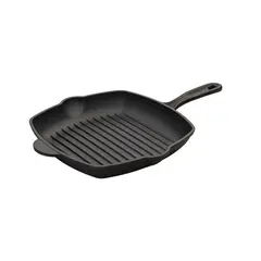 Γκριλιέρα 28cm, μαντέμι Cast Iron (100% Χυτοσίδηρος), ESTIA ES/01-9939