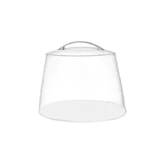 Καπάκι Φ24x16cm για Βάσεις τούρταs, Ακρυλικο, GARIBALDI KLR11-22