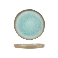 Πιάτο ρηχό πορσελάνης με κάθετο ριμ, φ23cm, Σειρά Maui, Feng (τιμή για 3 τεμάχια) A25587W809Y96