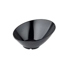 Μπωλ μελαμίνης επικλεινές, φ17xΥ7cm, 320ml, 330gr, μαύρο (τιμή για 4 τεμάχια) GRM-659/BLACK
