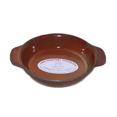 Σαγανάκι Στρογγυλό Στοιβαζόμενο 52cl, Πορσελάνης Πυρίμαχο, Φ17x3,7 cm, καφέ (τιμή για 12 τεμάχια) RD.S02