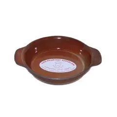 Σαγανάκι Στρογγυλό Στοιβαζόμενο 45cl, Πορσελάνης Πυρίμαχο, Φ16x3,5 cm, καφέ (τιμή για 12 τεμάχια) RD.S01