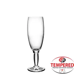 Γυάλινο Ποτήρι Flute 17cl, Φ5,6x17,5cm, Tempered, BORMIOLI ROCCO, Ιταλίας (τιμή για 12 τεμάχια) ONYX FLUTE