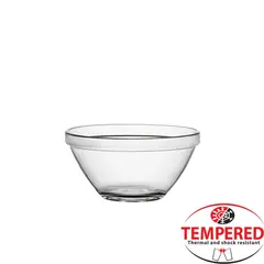 Γυάλινο μπωλ Φ12cm Tempered, BORMIOLI ROCCO Ιταλίας (τιμή για 6 τεμάχια) POMPEI 12CM