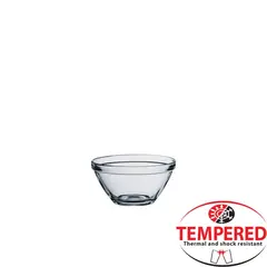 Γυάλινο μπωλ Φ6cm Tempered, BORMIOLI ROCCO Ιταλίας (τιμή για 6 τεμάχια) POMPEI 6CM
