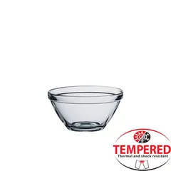 Γυάλινο μπωλ Φ10,5cm Tempered, BORMIOLI ROCCO Ιταλίας (τιμή για 6 τεμάχια) POMPEI 10