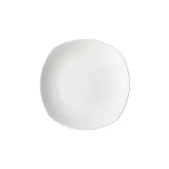 Πιάτο Ρηχό πορσελάνης τετράγωνο 20x20cm - φ22cm, Σειρά Q4, LUKANDA (τιμή για 6 τεμάχια) LQ4-FP-22