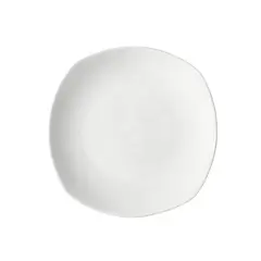 Πιάτο Ρηχό πορσελάνης τετράγωνο 25.5x25.5cm - φ27.5cm, Σειρά Q4, LUKANDA (τιμή για 6 τεμάχια) LQ4-FP-27.5