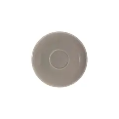 Πιατάκι πορσελάνης για φλυτζάνι 90cc, σκούρο γκρι, σειρά Rio, LUKANDA (τιμή για 6 τεμάχια) SC1-09/DGR