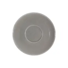 Πιατάκι πορσελάνης για φλυτζάνι 380cc, σκούρο γκρι, σειρά Rio, LUKANDA (τιμή για 6 τεμάχια) SC1-38/DGR