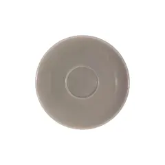 Πιατάκι πορσελάνης για φλυτζάνι 280cc, σκούρο γκρι, σειρά Rio, LUKANDA (τιμή για 6 τεμάχια) SC1-28/DGR