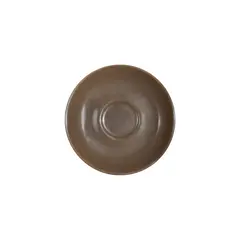 Πιατάκι πορσελάνης για φλυτζάνι 90cc, καφέ, σειρά Rio, LUKANDA (τιμή για 6 τεμάχια) SC1-09/BR