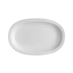 Πιατέλα Οβάλ πορσελάνης 36cm, Σειρά SLIM, λευκή, LUKANDA (τιμή για 6 τεμάχια) SLW-OP-36