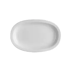 Πιατέλα Οβάλ πορσελάνης 30cm, Σειρά SLIM, λευκή, LUKANDA  (τιμή για 6 τεμάχια) SLW-OP-30