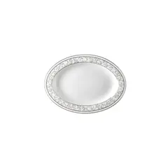 Ραβιέρα 21cm, πορσελάνης, σειρά Opera Silver, VAN KOTTLER (τιμή για 6 τεμάχια) OPERA-S-OP-21