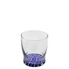 Γυάλινο ποτήρι 340cc, ALEXANDRIA BLU, Cerve Φ8,2x9,4cm (τιμή για 3 τεμάχια) M64520