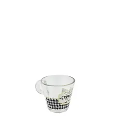 Γυάλινη κούπα 80cc, RETRO, Cerve Φ6,5x5,8cm (τιμή για 6 τεμάχια) M65250