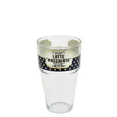 Γυάλινο ποτήρι 350cc στοιβαζόμενο, RETRO, Cerve Φ8,3x13,6cm (τιμή για 6 τεμάχια) M65210