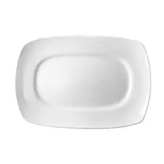 Πιάτο Ρηχό πορσελάνης Οβάλ 36cm, Σειρά Q4, LUKANDA LQ4-OP-36