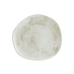 Πιάτο Ρηχό πορσελάνης, ακανόνιστο σχήμα, 29cm, Nacrous Matt, BONNA (τιμή για 6 τεμάχια) MT-NCRVAO29DZ