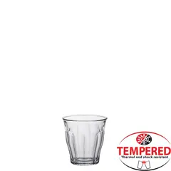 Γύαλινο Ποτήρι 9cl, Φ6.5x6.7cm, Tempered, Σειρά Picardie, DURALEX (τιμή για 12 τεμάχια) PICARDIE/9CL