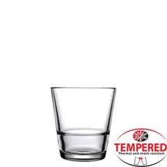 Γυάλινο Ποτήρι Χαμηλό, 41cl, φ9.8x10.5cm, Tempered, GRANDE, PASABAHCE (τιμή για 12 τεμάχια) PAS.52070