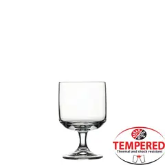 Γυάλινο Ποτήρι με Πόδι, 22cl, φ7.2x11.2cm, tempered TOWER, PASABAHCE (τιμή για 12 τεμάχια) PAS.44044
