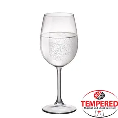 Γυάλινο ποτήρι κολωνάτο, 36cl, φ6.2x19.8cm, Temperred, σειρά New Sara, Bormioli Rocco (τιμή για 12 τεμάχια) SARA/36CL