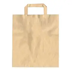 Χάρτινη Τσάντα Take-Away, (Σετ 250 τμχ) 27x17x29cm. 002.05.000