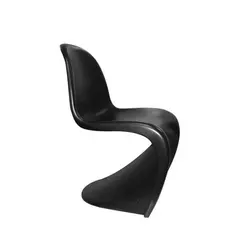 (MinQty) Z.EM993,1 BLEND καρέκλα PP Μαύρη (Τιμή για 4 τεμάχια) 50x58x85cm