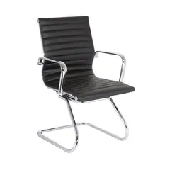 (MinQty) Z.EO237 BF4400V πολυθρόνα επισκέπτη PU Μαύρο (Τιμή για 2 τεμάχια)