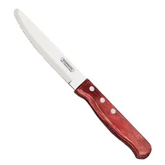 Μαχαίρι Κρέατος Jumbo,Συνολικό μήκος 25cm με ξύλινη λαβή polywood, (Τιμή για 12 τεμάχια) Tramontina 21115/075