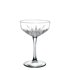 Γυάλινο Ποτήρι Σκαλιστό Σαμπάνιας, 25.5cl, φ11x15.7cm, TIMELESS, PASABAHCE (τιμή για 12 τεμάχια) TIMELESS-CHAMP/27CL