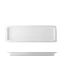 Δοχείο γαστρονομίας πορσελάνης, GN2/4 (53x16cm)-2.5cm, λευκό, G.BENEDIKT GAS9009