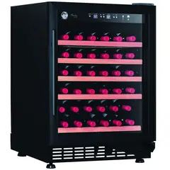 Βιτρίνα κρασιών, 103Lt, 48 φυάλες, 3+1 ράφια, 85W, 59.5x59xΥ84cm, KARAMCO YC-103