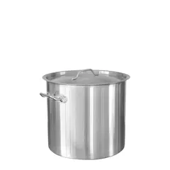 Μαρμίτα INOX, με καπάκι, φ30xΥ30cm, (21Lt) SD13030