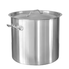 Μαρμίτα INOX, με καπάκι, φ45xΥ45cm, (71Lt) SD14545