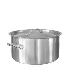 Χύτρα INOX βαθιά, με καπάκι, φ45xΥ28cm, (44Lt) SD14528