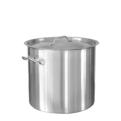 Μαρμίτα INOX, με καπάκι, φ36xΥ36cm, (36Lt) SD13636