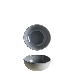 Μπωλ πορσελάνης 16cm, Σειρά Ground, γκρι, BONNA (τιμή για 6 τεμάχια) GRSGRO16KS