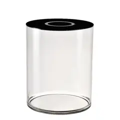 Ενυδρείο PC. κυλινδρικό, φωτιζόμενο RGB, φ20xΥ25.3cm, 2.030Kg MELO.LR200-250GD