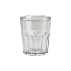 Πλαστικό ποτήρι SAN πισίνας 16cl διαφανές. (Η τιμή αφορά 8 τεμάχια) Φ.7cm x 7 cm 2759-21