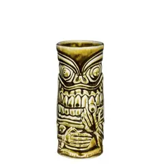 Κούπα Tiki 44cl, φ7.3x17cm, κιτρινοκαφέ, δίχρωμη, Πορσελάνης SMOKER-44/YEBR