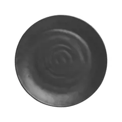 Πιάτο Ρηχό Μελαμίνης Φ32cm, Σειρά PERSIAN MATTE, Μαύρο (τιμή για 6 τεμάχια) K-1046/BK