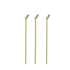 Πακέτο 100τμχ Ξύλινα Sticks 15cm Bamboo με κόμπο στην μία άκρη (Η τιμή αφορά 10 πακέτα) TMX-B102-15