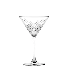 Γυάλινο Ποτήρι Σκαλιστό Μαρτίνι, 23cl, φ11.6x17.2cm, TIMELESS PASABAHCE (τιμή για 12 τεμάχια) PAS.440176
