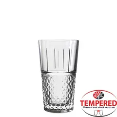 Γυάλινο Ποτήρι Σκαλιστό Ψηλό, 51.5cl, φ9.1x15.2cm, tempered HIGHNESS, PASABAHCE (τιμή για 12 τεμάχια) PAS.520075