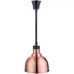 Λάμπα θέρμανσης οροφής, 250W, μπρονζέ, φ25x26cm, Ύψος 60-150cm, Buffet Choice BFL42